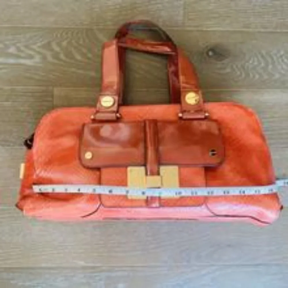 Jessica Simpson Croc Handbag | Orange